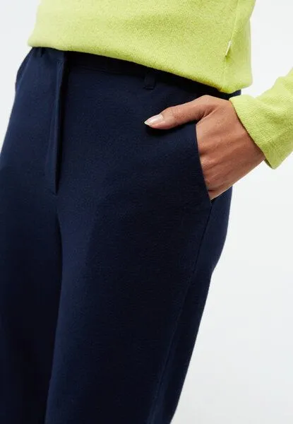 Givn Berlin Givn Berlin Flanell-Hose GBBeatrice, Navy blue, – Produktbild 3 von 4