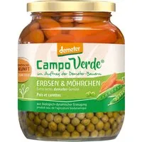 Campo Verde Campo Verde Bio-Erbsen und Möhrchen, 680 g – Produktbild 1 von 1