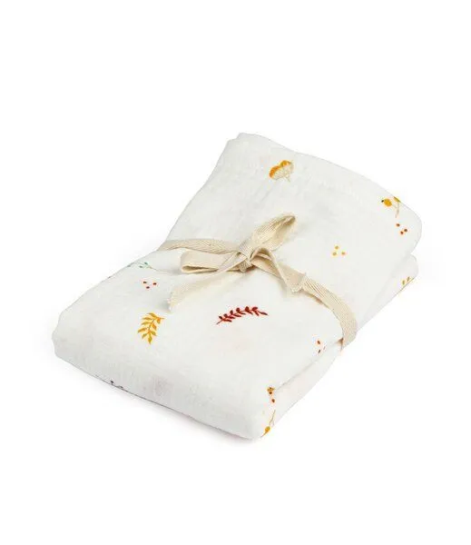 Little Boar Little Boar Baby Musselintuch I Forest & Flowers – Produktbild 2 von 4