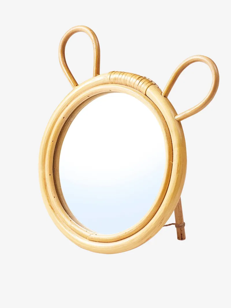 Vertbaudet Kinderzimmer Tischspiegel BÄR, Braun, – Produktbild 3 von 4