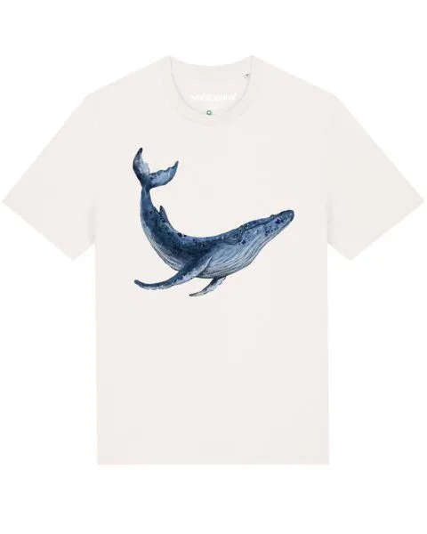 watapparel watapparel T-Shirt Unisex Wal, Off white, – Produktbild 1 von 4