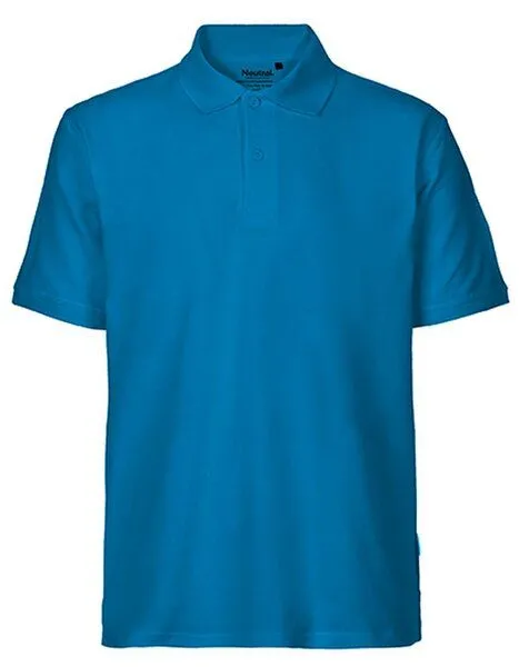 Neutral Neutral® Herren Unisex Poloshirt Pique Polo, Saphir, – Produktbild 1 von 4