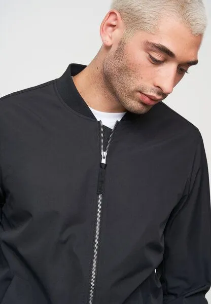recolution Herren Blouson aus recyceltem Polyester - ASPEN - recolution, Black (schwarz), – Produktbild 4 von 4