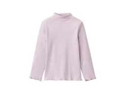 People Wear Organic People Wear Organic Langarm-Shirt Bio-Baumwolle (kbA) kleine Pünktchen zartes flieder 134/140 – Produktbild 1 von 1