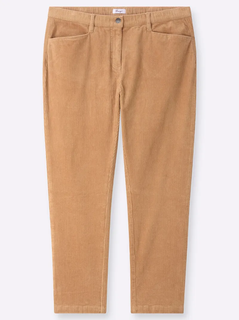 sheego Cordhose, Camel, – Produktbild 2 von 2