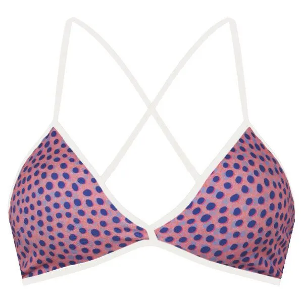Frija Omina Frija Omina Bio BH Muster, Kleo pink-blau, – Produktbild 1 von 3