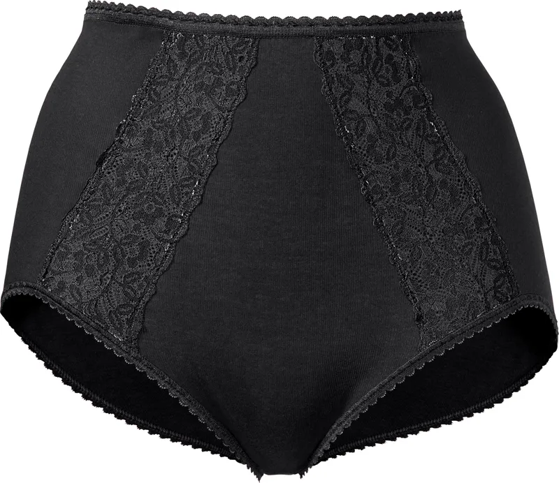 wäschepur Taillenslip schwarz, Schwarz, – Produktbild 2 von 2