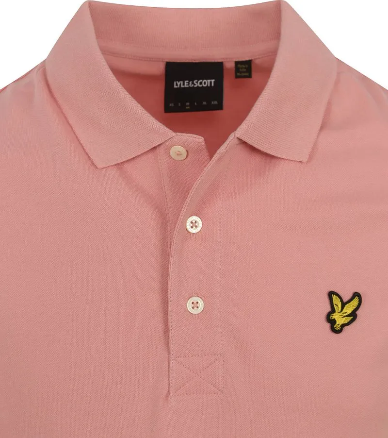 Lyle and Scott Lyle and Scott Polo Plain Rosa - Größe XL, Pink, – Produktbild 3 von 4