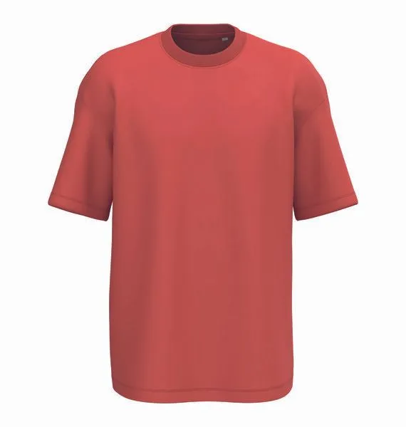 Greenspired Greenspired Nachhaltiges Oversize Unisex T-Shirt 180g/m² XS - XXL, Paprika, – Produktbild 1 von 1