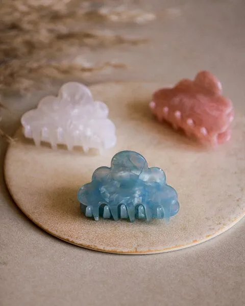lille mus lille mus Haarklammer 'Wolke', Rosa, – Produktbild 4 von 4
