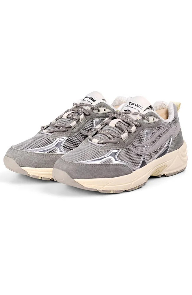 Genesis Genesis Damen vegan Sneaker G-Eco 99 Grau/Silber, Grau, – Produktbild 1 von 2