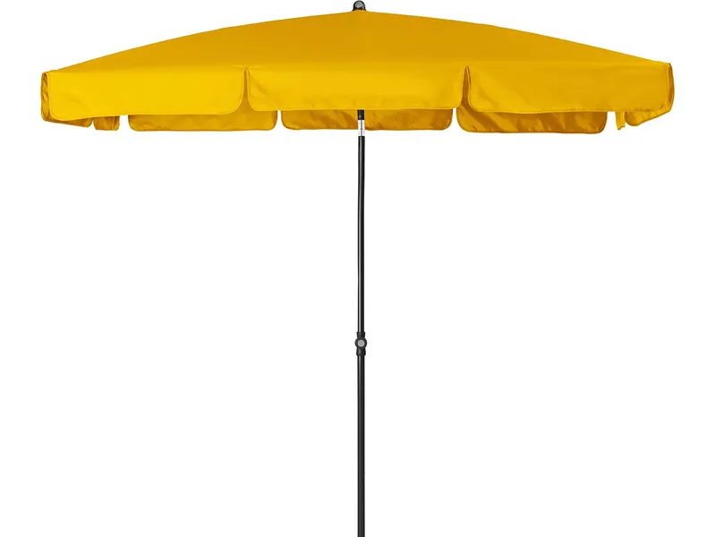 Doppler doppler Sonnenschirm "SUNLINE NEO WATERPROOF" 225 x 120 cm, mit Tasche, gelb – Produktbild 1 von 2