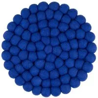 myfelt myfelt Filzkugel Topfuntersetzer (⌀ 20 cm), Royalblau (isa), – Produktbild 1 von 1