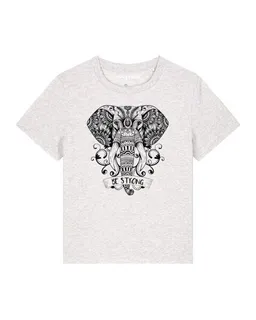 watapparel watapparel T-Shirt Frauen Mandala Elephant – Produktbild 1 von 1