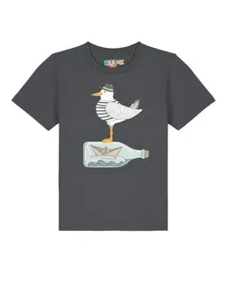watabout.kids watabout.kids T-Shirt Kinder Möwe mit Hut – Produktbild 1 von 1