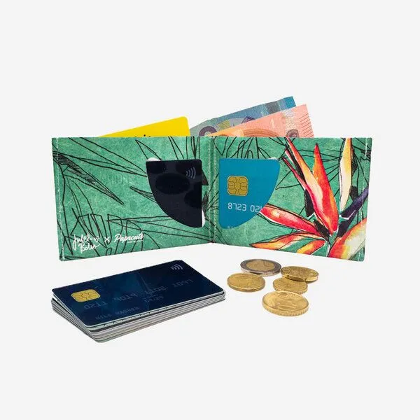 paprcuts paprcuts RFID Portemonnaie, Vivid tucano | jules boho koop, – Produktbild 4 von 4