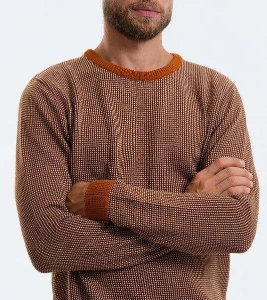 Gary Mash GARY MASH Strickpullover James aus Biobaumwolle, Tricolor (mehrfarbig), – Produktbild 2 von 4