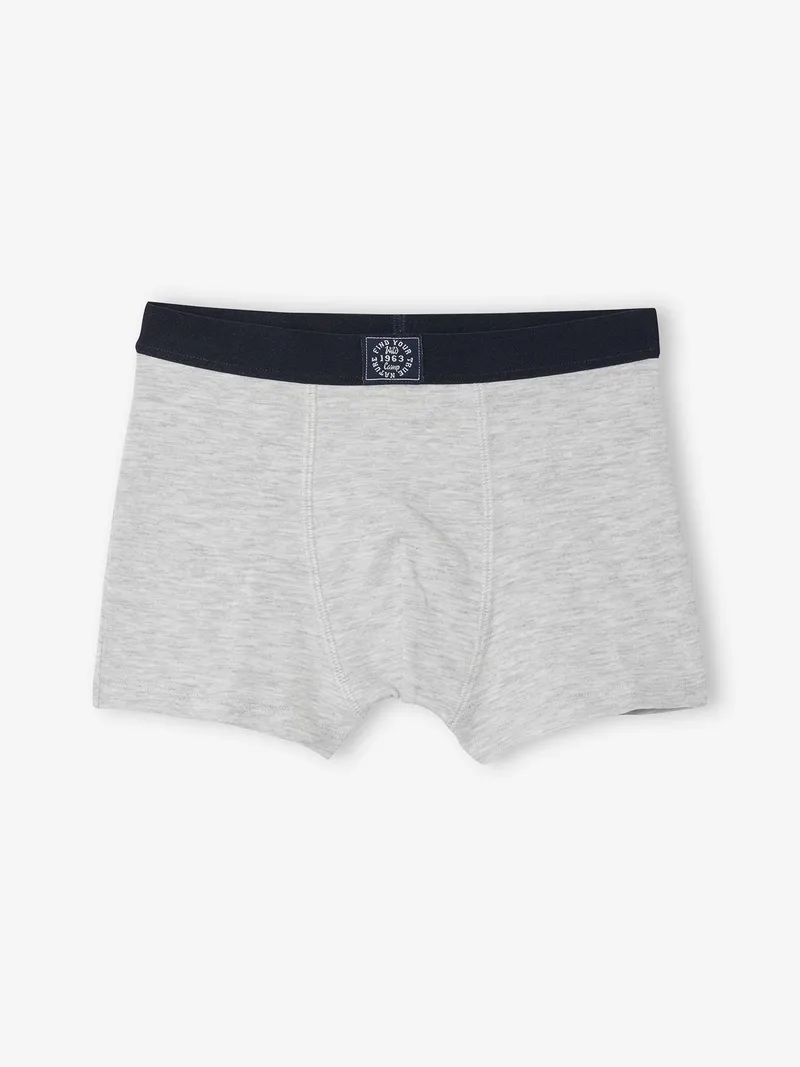 Vertbaudet 5er-Pack Jungen Boxershorts BASIC, Blau, – Produktbild 3 von 4