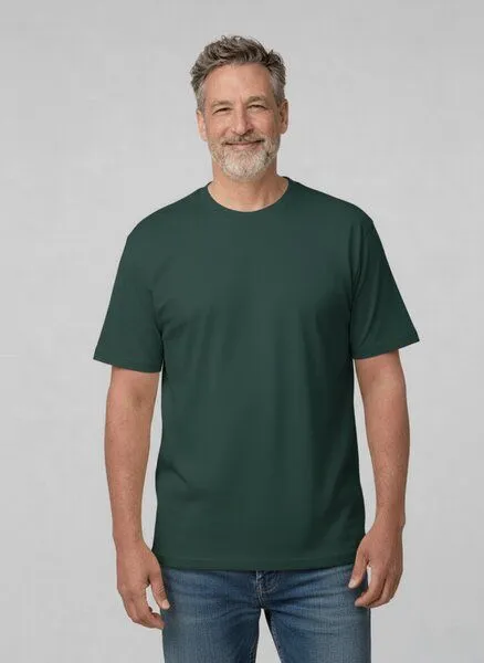 UNIPOLAR UNIPOLAR Basic T-Shirt Modell: Creative, Glazed green (grün), – Produktbild 1 von 2
