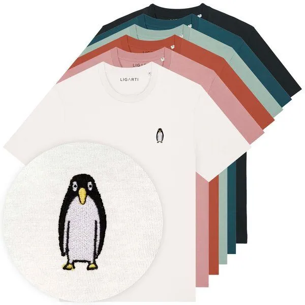 LIGARTI T-Shirt – Thorben – LIGARTI Tiermanufaktur, Mintgrün, – Produktbild 2 von 2