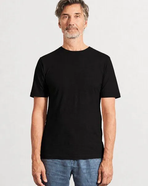 HempAge HempAge Herren T-Shirt Hanf/Bio-Baumwolle, Black (schwarz), – Produktbild 1 von 4