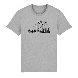 roots of compassion roots of compassion Wald T-Shirt bio & fair & vegan - gerader Schnitt - Vögel, Bäume, Natur – Produktbild 1 von 1