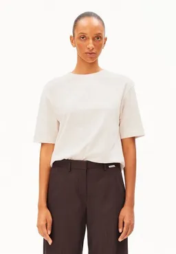ARMEDANGELS ARMEDANGELS TARJAA Damen Heavyweight T-Shirt aus recyceltem Baumwoll Mix – Produktbild 1 von 1