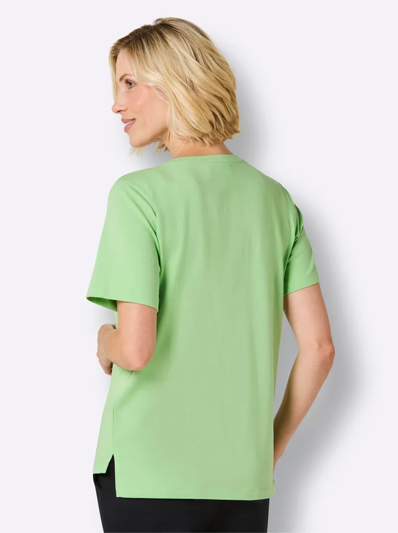 Catamaran Sports Freizeitshirt reseda, Reseda, – Produktbild 2 von 2
