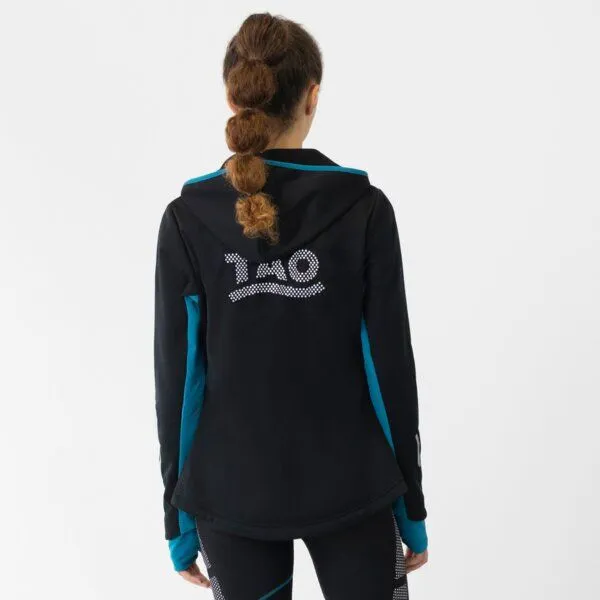 TAO Sportswear TAO Sportswear Warme, wasserdichte Damen Laufjacke BJARKA mit Kapuze und Daumenschlaufe – Produktbild 3 von 4
