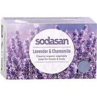 Sodasan Sodasan Seifenstück Lavender & Chamomille  - Lavendel & Kamille 100g – Produktbild 1 von 1