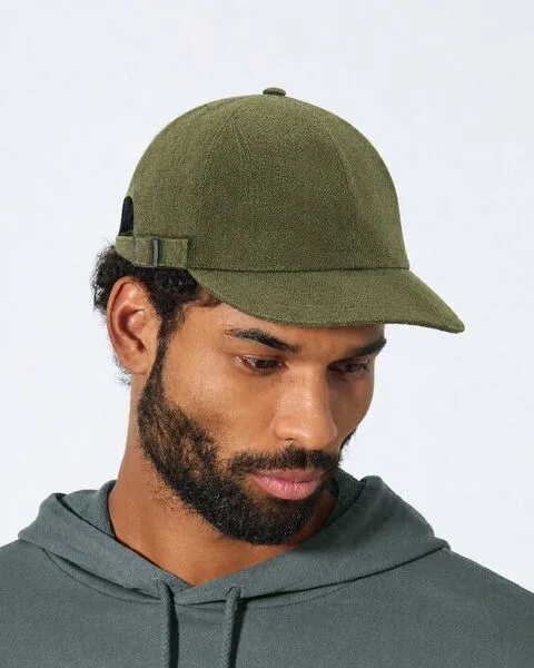 HempAge HempAge Hanf Basecap aus 100% Hanf, Grün (olive), – Produktbild 2 von 3