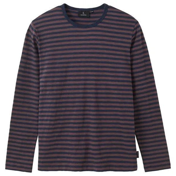 recolution recolution Longsleeve MACA STRIPES, Dark grape, – Produktbild 1 von 1