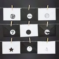 Bow Hummingbird Bow & Hummingbird Adventskalender Schwarz/Weiß – Produktbild 1 von 1