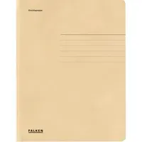 Falken Falken Einschlagmappe mit 3 Klappen 320g/m² chamois – Produktbild 3 von 3