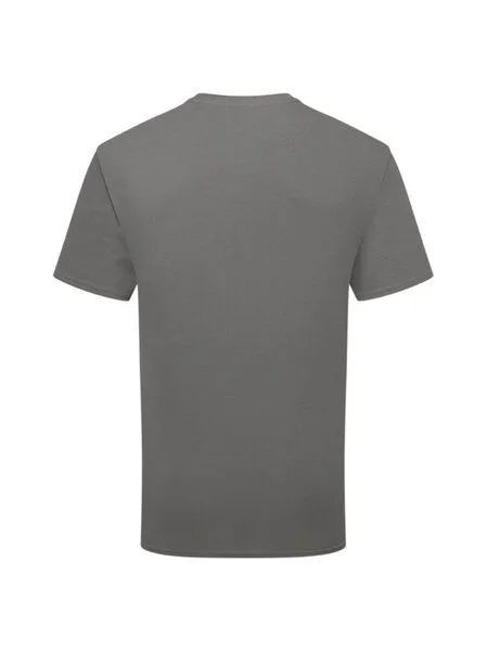 Fruit Of The Loom Fruit of the Loom Unisex T-Shirt mit Rundhals aus Bio - Baumwolle 15 Farben bis Größe 3XL, Light graphite (grau), – Produktbild 3 von 3