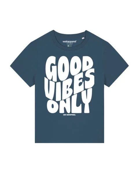 watapparel watapparel T-Shirt Frauen Good vibes only, Stargazer, – Produktbild 1 von 3
