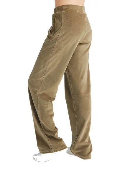 Leela Cotton Leela Cotton Damen Nicky Hose Bio-Baumwolle 1464, Oliv, – Produktbild 3 von 3