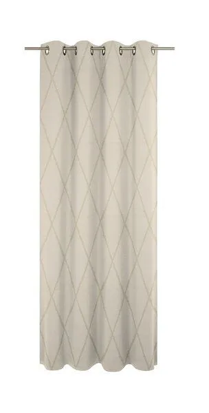 Nature by Adam Nature by Adam Vorhang aus 100% Bio-Baumwolle - Made in Germany - Casket Valdelana, Naturweiß, – Produktbild 2 von 7