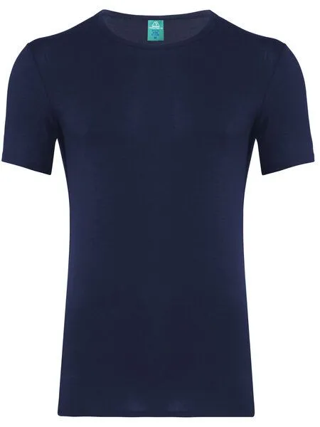 nice to meet me nice to meet me CORE T-SHIRT mit Bio-Baumwolle und TENCEL Lyocell, Night blue, – Produktbild 1 von 4