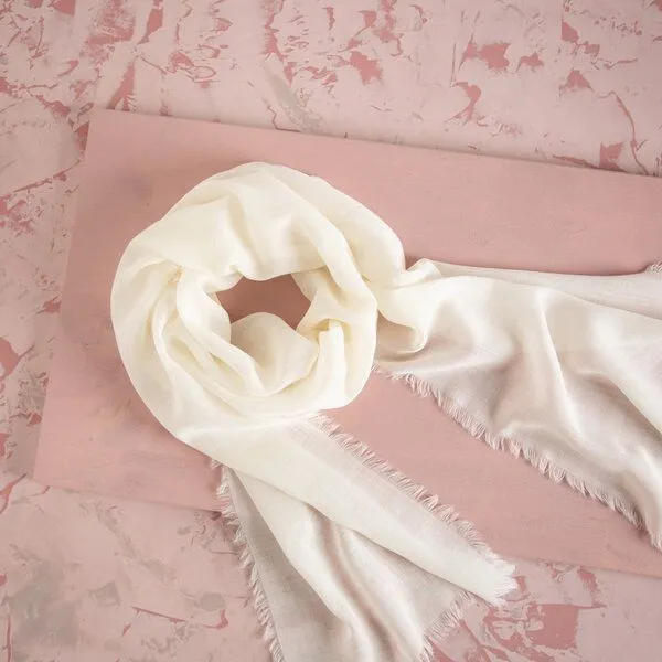 nahtur-design nahtur-design Wolltuch "hauchfein", Creme, – Produktbild 1 von 4