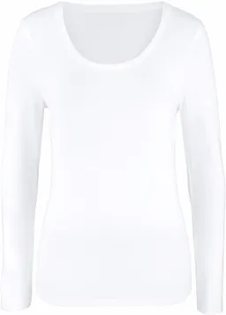 Vivance Langarmshirt weiß – Produktbild 1 von 1