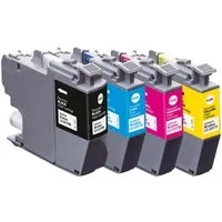 Memo memo Tintenpatronen ersetzt Brother LC-3217 schwarz, cyan, magenta, gelb, 4er-Set – Produktbild 1 von 1