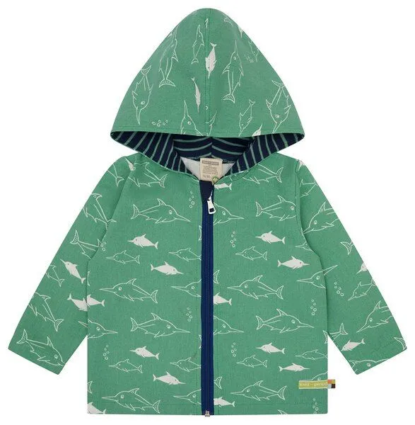 loud + proud loud + proud Babys & Kinder Outdoorjacke, GOTS-zertifiziert, Bamboo(grün), – Produktbild 2 von 4