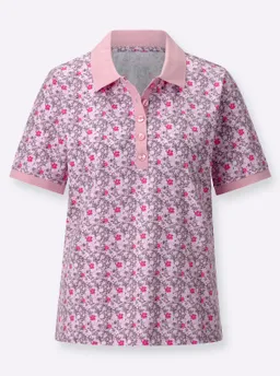 Witt Poloshirt rosé-fuchsia-bedruckt – Produktbild 1 von 1