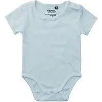 Neutral Neutral® Baby Wickelbody Strampler Kurzarm, Hellblau, – Produktbild 1 von 1