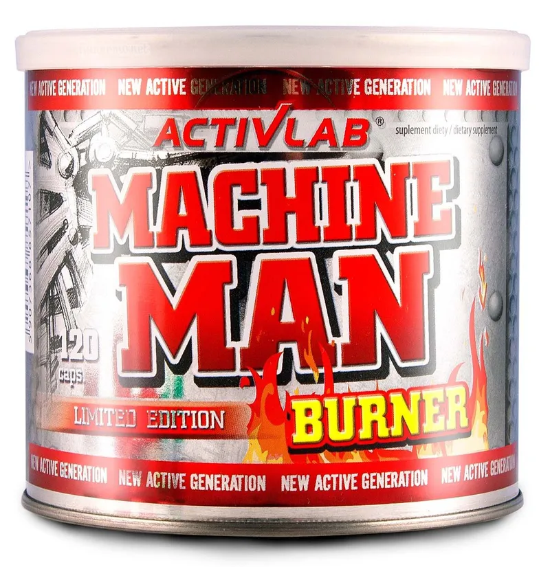 ActivLab ActivLab Maschinenmensch-Brenner 120 Kapseln ohne Geschmack – Produktbild 1 von 1