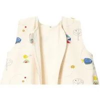 Cotonea Cotonea Bio Kinderschlafsack mit Flanell-Futter, Design: meister hase (mehrfarbig), – Produktbild 1 von 1