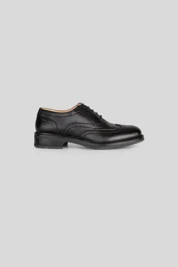 Solari Milano Solari Milano Damen vegan Oxford Brogue Schwarz – Produktbild 1 von 1