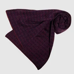 LANARTO slow fashion LANARTO slow fashion Schal Muster 'Blüte' zweifarbig gestrickt aus mulesingfreier Merinowolle – Produktbild 1 von 1