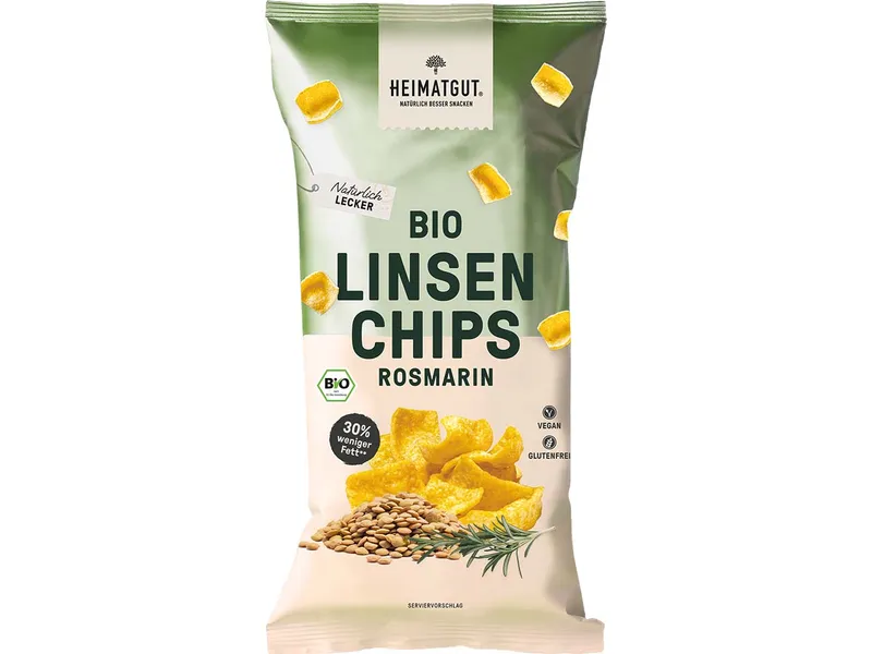 HEIMATGUT HEIMATGUT Bio-Linsenchips "Rosmarin" 75 g – Produktbild 1 von 1